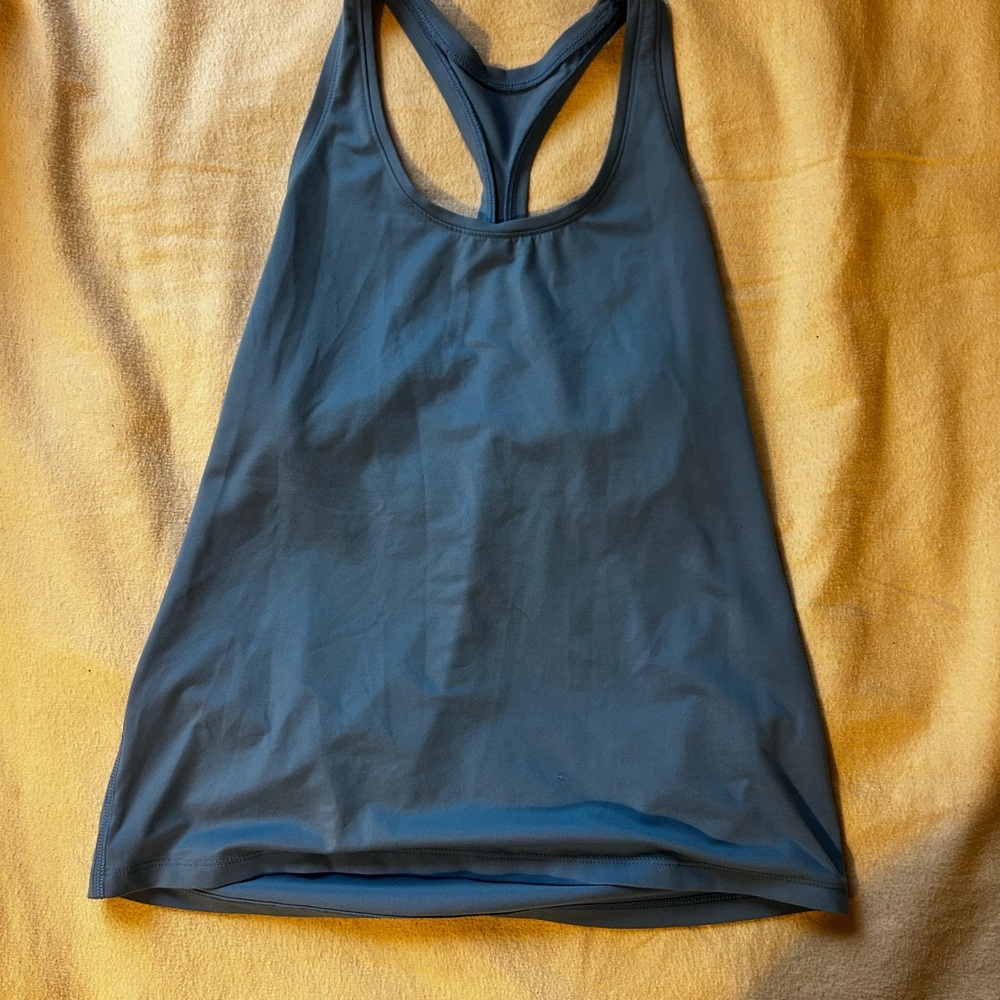 all in motion Slate Blue Racerback Tank Top
